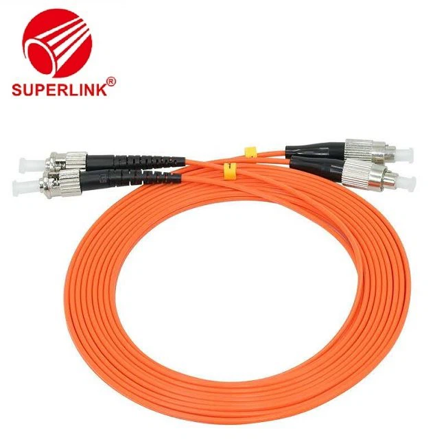 एफसी-एसटी मल्टीमोड सिंप्लेक्स 3.0 मिमी एलएसएचएच फाइबर ऑप्टिक पैच कॉर्ड