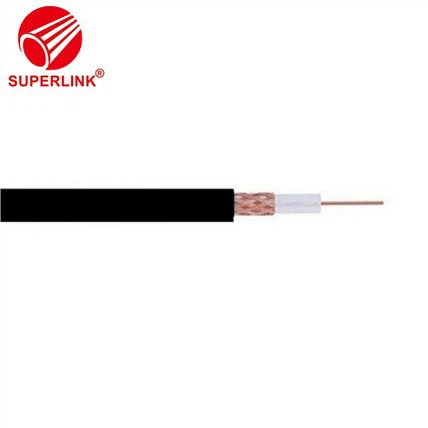 उच्च गुणवत्ता 75ohm RG6 समाक्षीय केबल सीसीटीवी वीडियो ऑडियो सियामी सुरक्षा